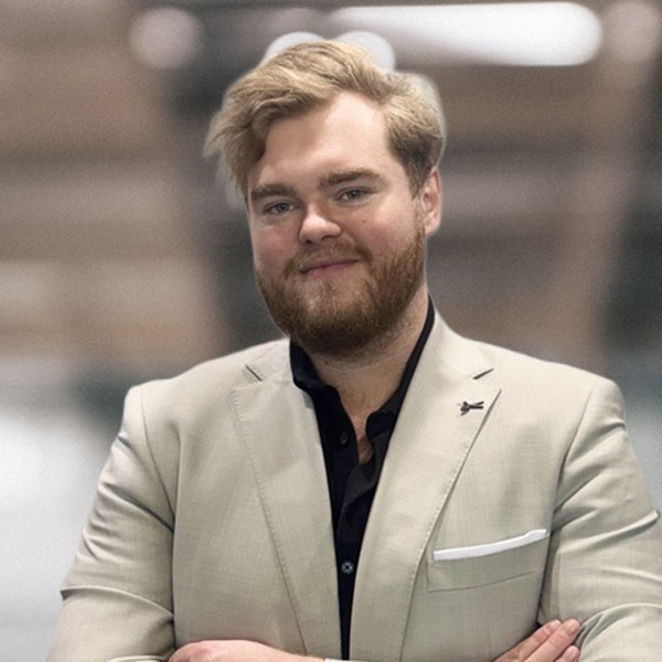 Headshot of Daniel Stainforth, Co-Owner of Wood Recruitment